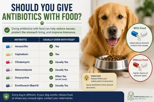 Why Is My Dog Vomiting After Antibiotics