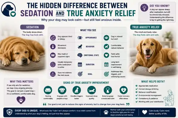 Why Is My Dog Still Anxious After Medication?