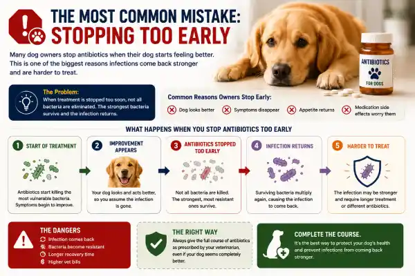 How Long Should Dogs Stay on Antibiotics