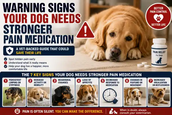 Warning Signs Your Dog Needs Stronger Pain Medication