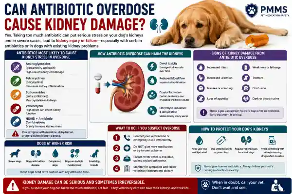 What Happens If Dogs Take Too Much Antibiotic