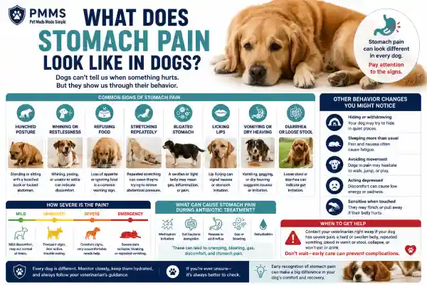Can Antibiotics Cause Stomach Pain in Dogs?