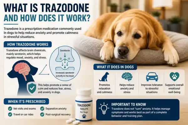 Can Trazodone Make Dogs More Anxious?