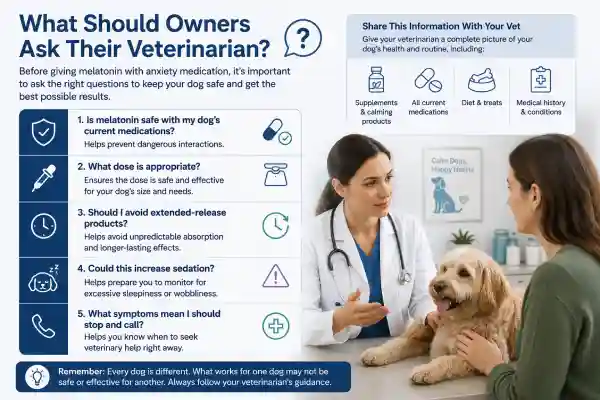 Can Dogs Take Melatonin With Anxiety Medication?