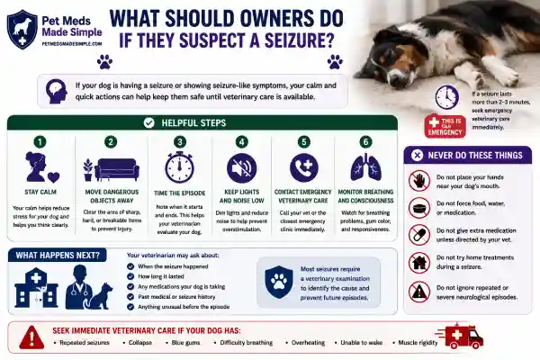 Can Anxiety Medication Cause Seizures in Dogs?