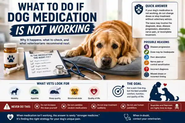 What to Do If Dog Medication Is Not Working
