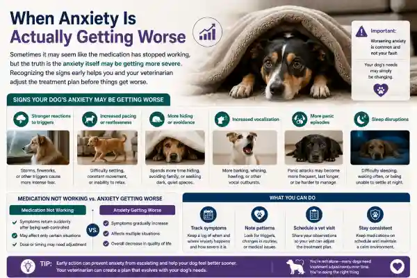 Why Does Anxiety Medication Stop Working in Dogs