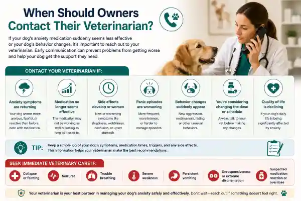 Why Does Anxiety Medication Stop Working in Dogs