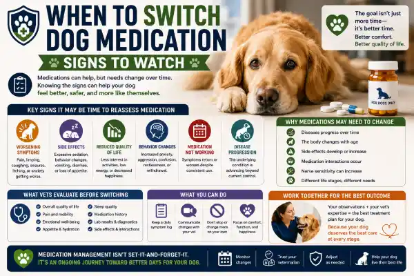 When to Switch Dog Medication
