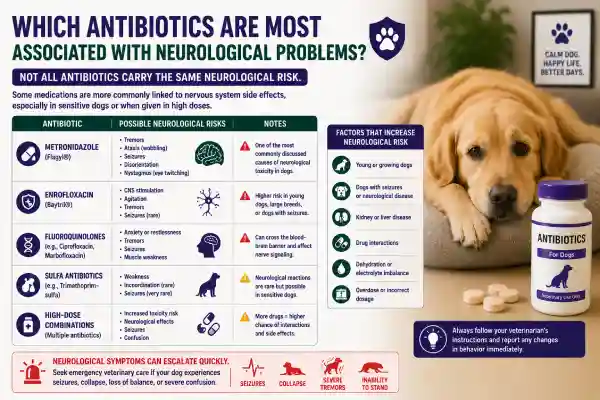 Can Antibiotics Cause Neurological Problems in Dogs?