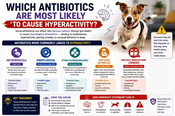 Can Antibiotics Cause Hyperactivity in Dogs?