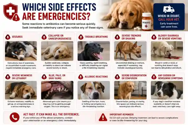 How Long Do Antibiotic Side Effects Last in Dogs?