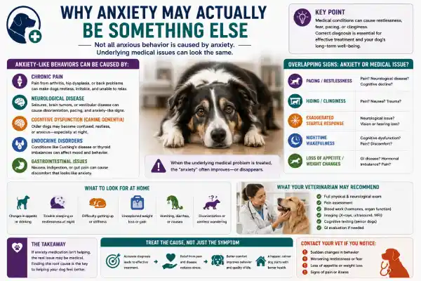 Why Is My Dog Still Anxious After Medication?