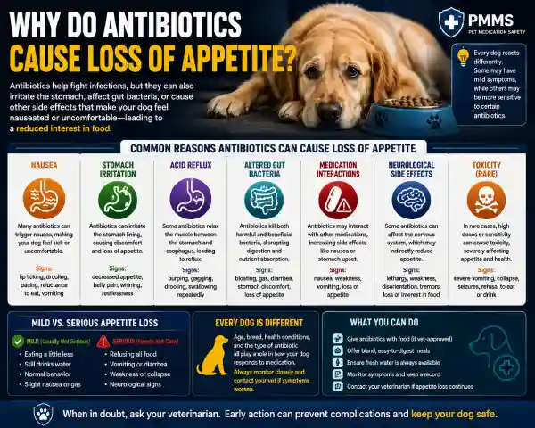 Can Antibiotics Cause Loss of Appetite in Dogs?