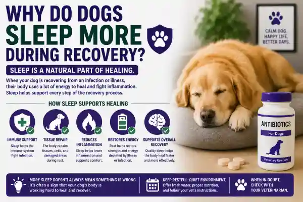 Why Does My Dog Sleep All Day After Antibiotics?