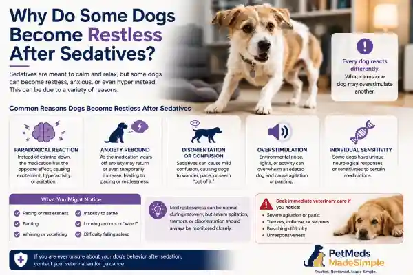 Why Is My Dog Restless After Sedatives?