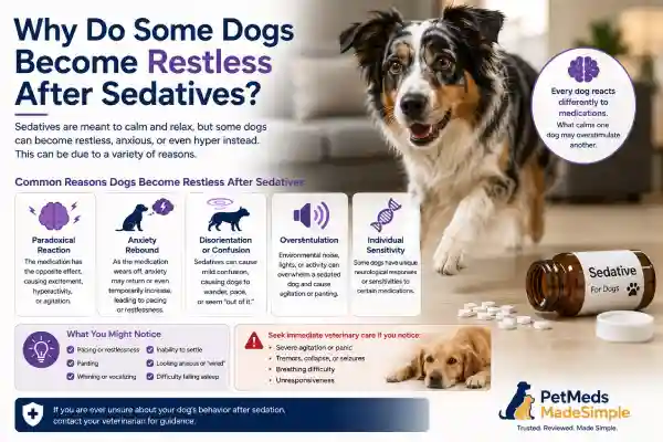 Why Is My Dog Restless After Sedatives