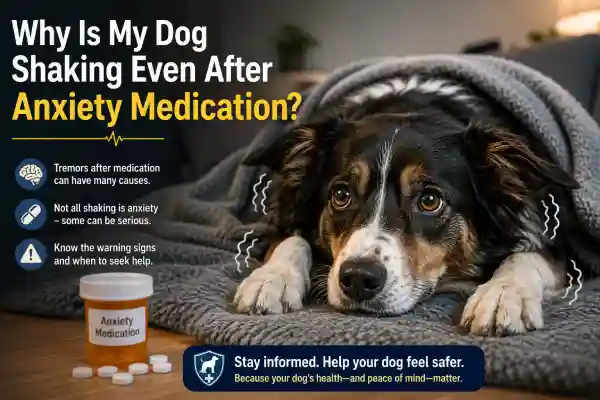Why Is My Dog Shaking Even After Anxiety Medication?