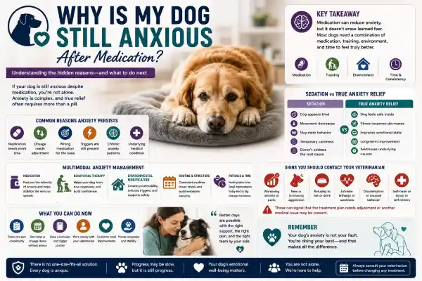 Why Is My Dog Still Anxious After Medication