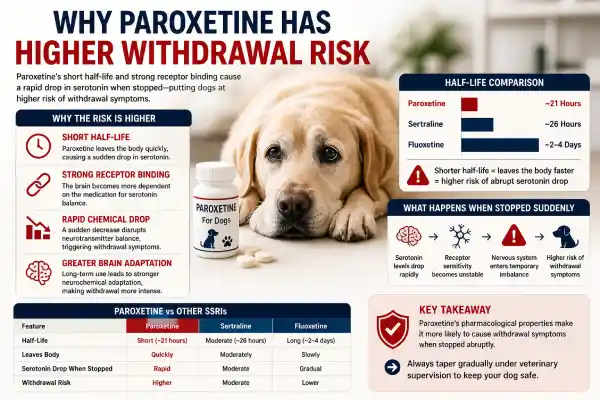 What Happens If You Stop Paroxetine Suddenly in Dogs? 