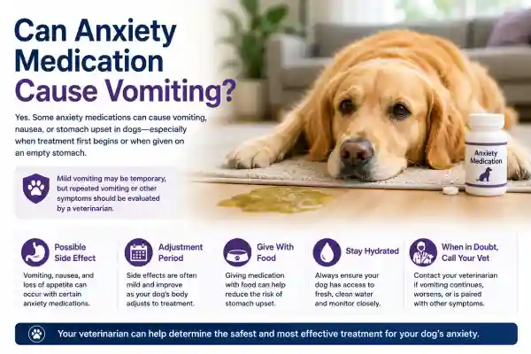 Can Anxiety Medication Cause Vomiting?
