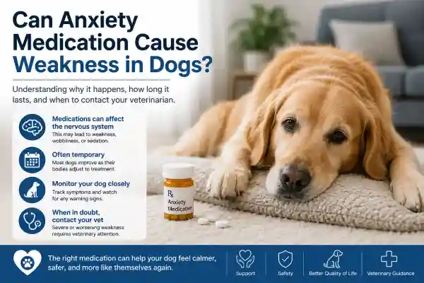 Can Anxiety Medication Cause Weakness in Dogs?