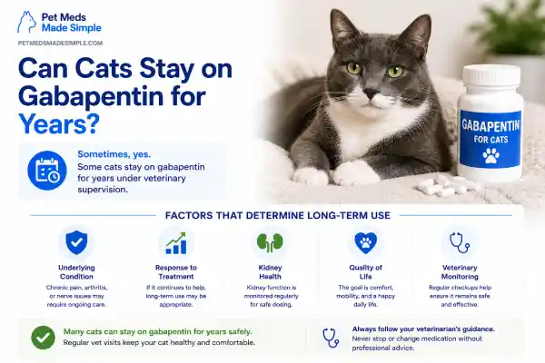 Can Cats Take Gabapentin Long-Term
