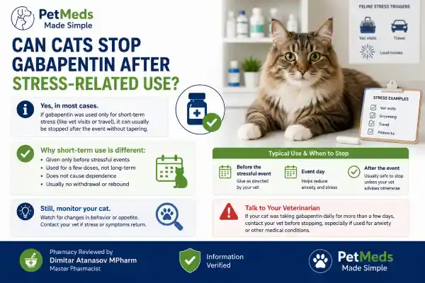 What Happens If Cats Suddenly Stop Gabapentin?