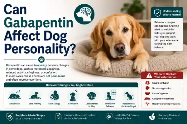 Can Gabapentin Affect Dog Personality