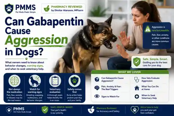 Can Gabapentin Cause Aggression in Dogs?