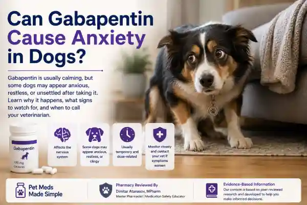 Can Gabapentin Cause Anxiety in Dogs?