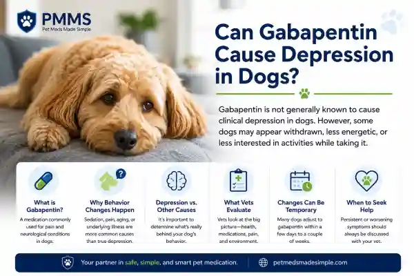 Can Gabapentin Cause Depression in Dogs?