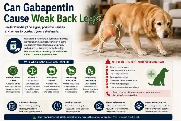 Can Gabapentin Cause Weak Back Legs