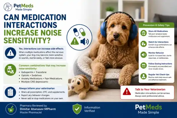 Why Is My Dog Sensitive to Noise After Medication