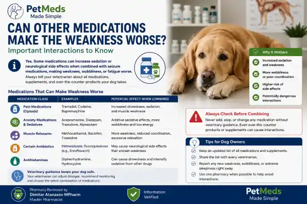 Why Is My Dog Weak After Seizure Medication