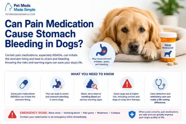 Can Pain Medication Cause Stomach Bleeding in Dogs?