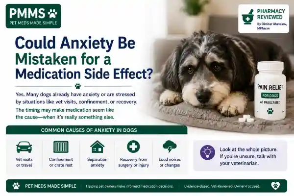 Can Pain Medication Cause Anxiety in Dogs
