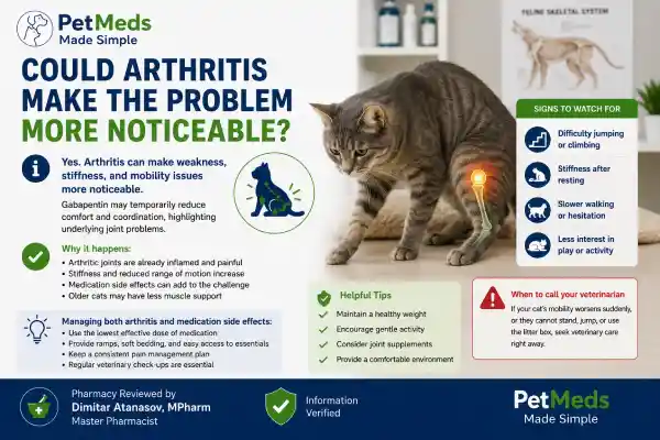 Can Gabapentin Cause Weak Back Legs in Cats