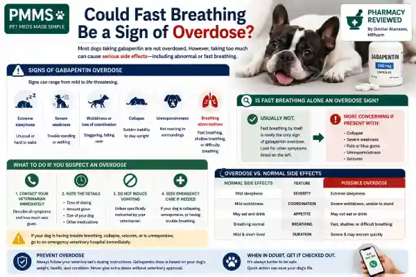 Why Is My Dog Breathing Fast on Gabapentin
