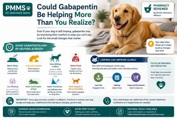 Why Is My Dog Still Limping After Gabapentin