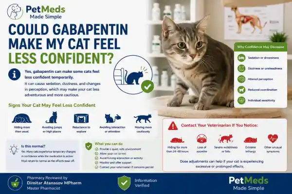 Why Is My Cat Hiding After Gabapentin