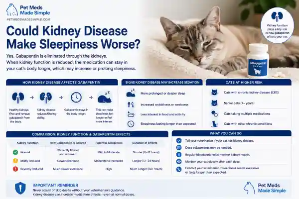 Why Is My Cat Sleepy After Gabapentin?