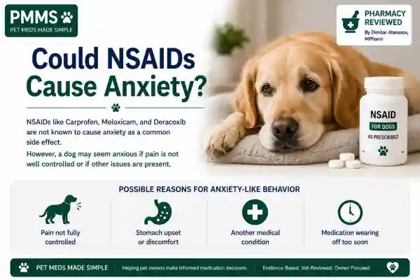 Can Pain Medication Cause Anxiety in Dogs