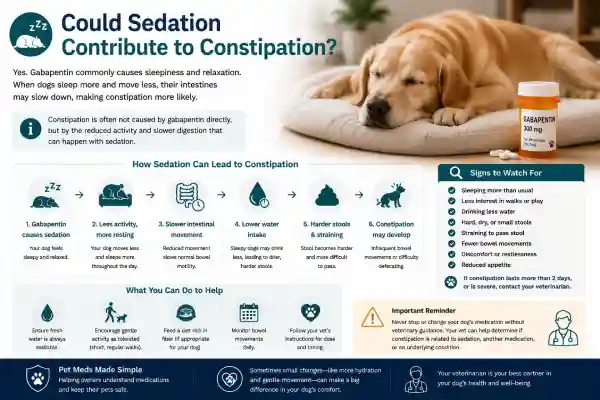 Can Gabapentin Cause Constipation in Dogs