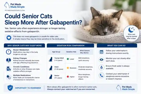 Why Is My Cat Sleepy After Gabapentin