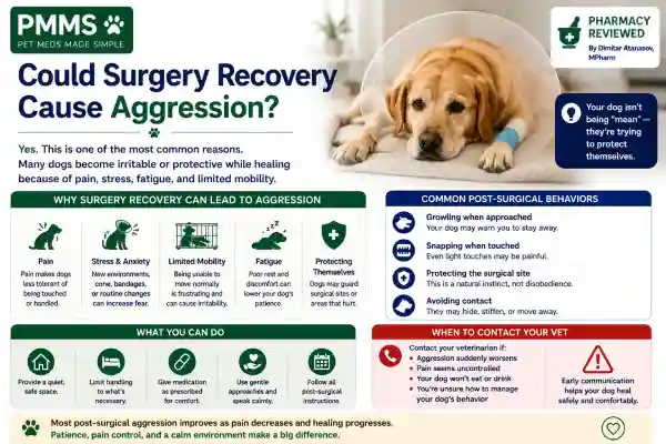Can Pain Medication Cause Aggression in Dogs