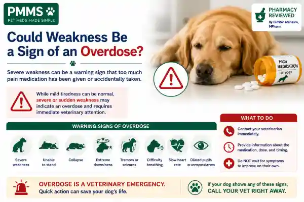 Why Is My Dog Weak After Pain Medication?