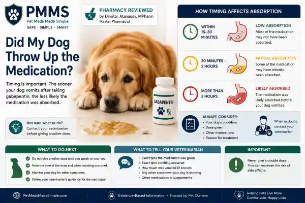 Why Is My Dog Vomiting After Gabapentin