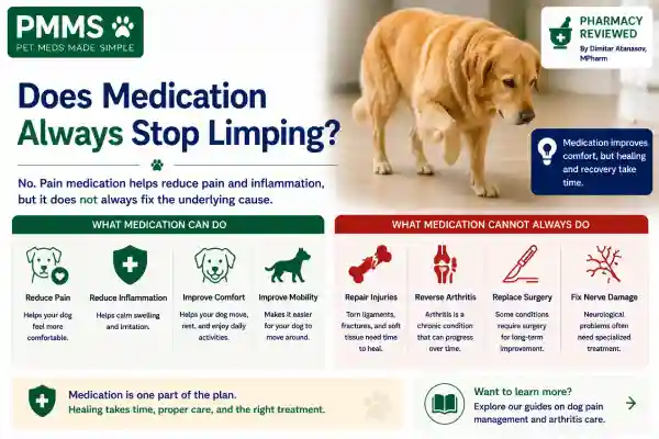 Why Is My Dog Still Limping After Medication