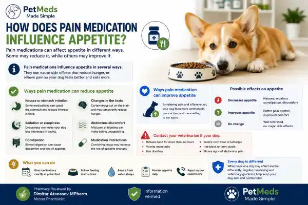 Can Pain Medication Affect Appetite in Dogs?